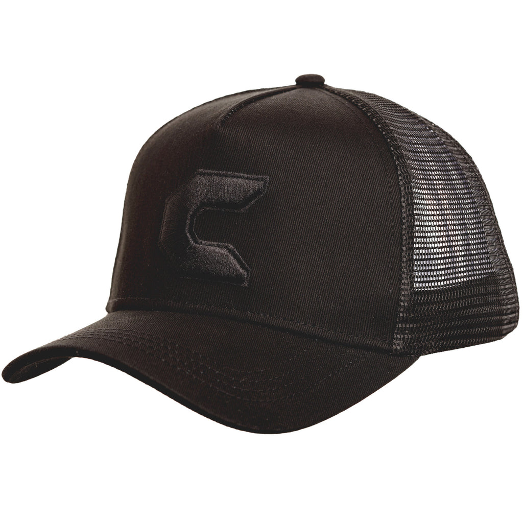 C CAP BLACK LOGO