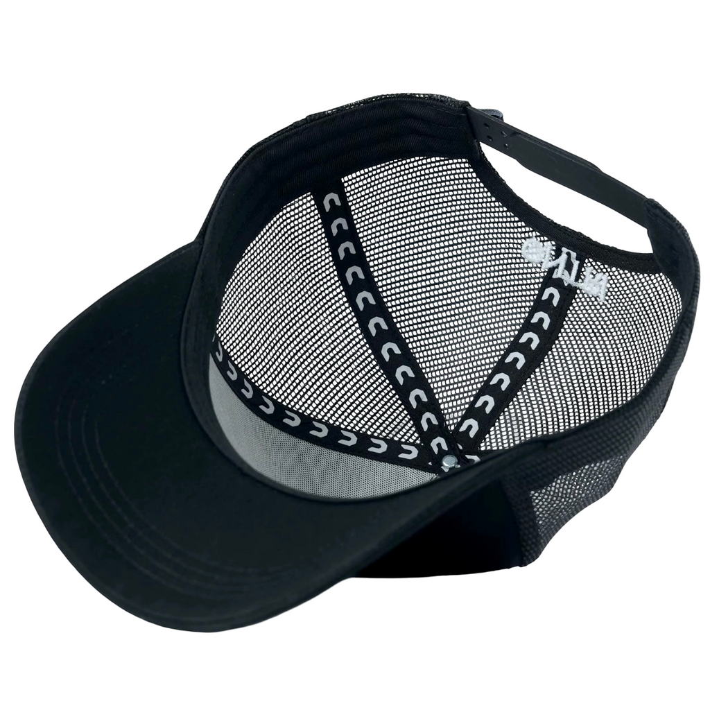 C CAP RED OUTLINE