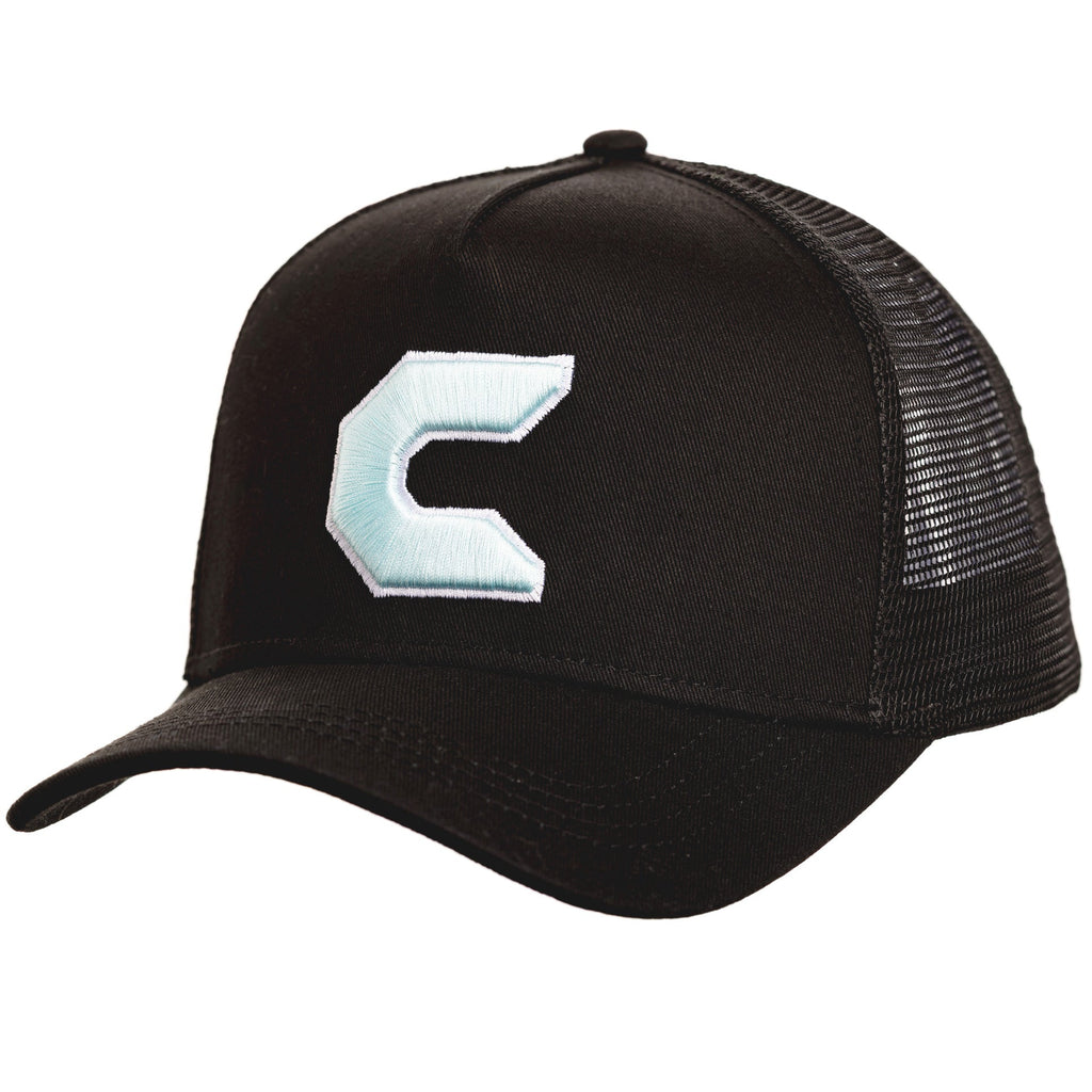 C CAP SKY BLUE LOGO